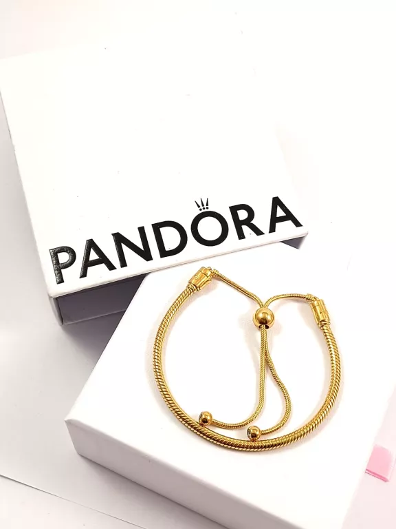 ŚCIĄGANA BRANSOLETKA PANDORA MOMENTS WĘŻYK