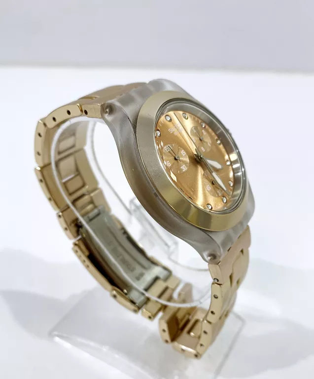 Reloj Swatch Mujer Chrono Full-blooded Caramel Svck4047ag