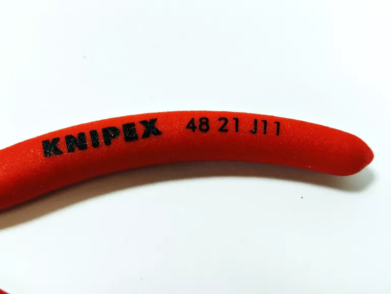 ŚWIETNE SZCZYPCE DO PIERŚCIENI KNIPEX SEGERA 48 21 J11 CZERWONE OKAZJA !