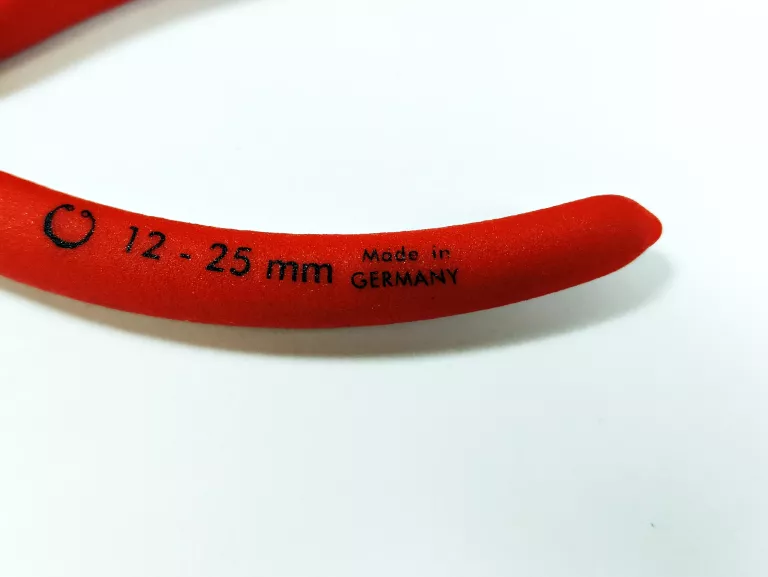 ŚWIETNE SZCZYPCE DO PIERŚCIENI KNIPEX SEGERA 48 21 J11 CZERWONE OKAZJA !