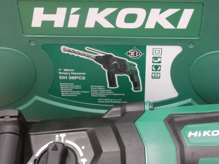 MŁOTOWIERTARKA HIKOKI HITACHI DH26PC2 3,2J 830W