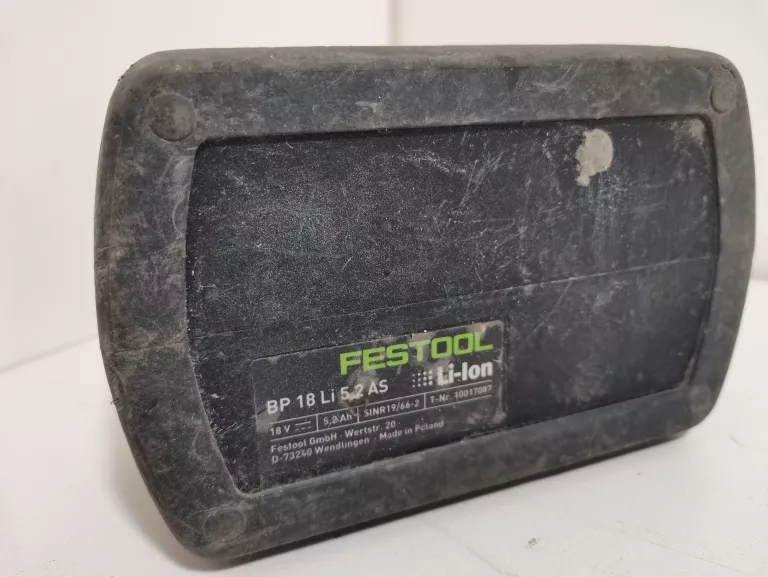 AKUMULATOR FESTOOL 18V 5,2 AH