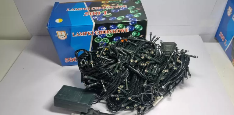 LAMPKI CHOINKOWE 500 SZT.
