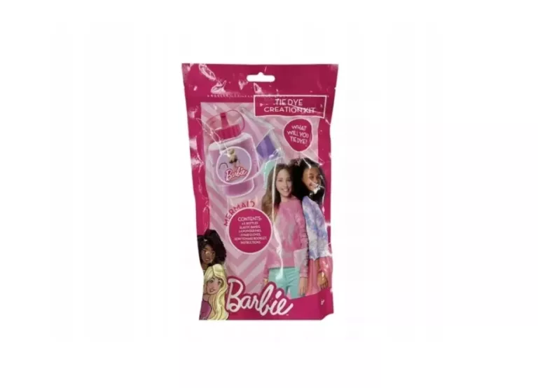 ZESTAW DO KREACJI UBRAŃ BARBIE TIE DYE