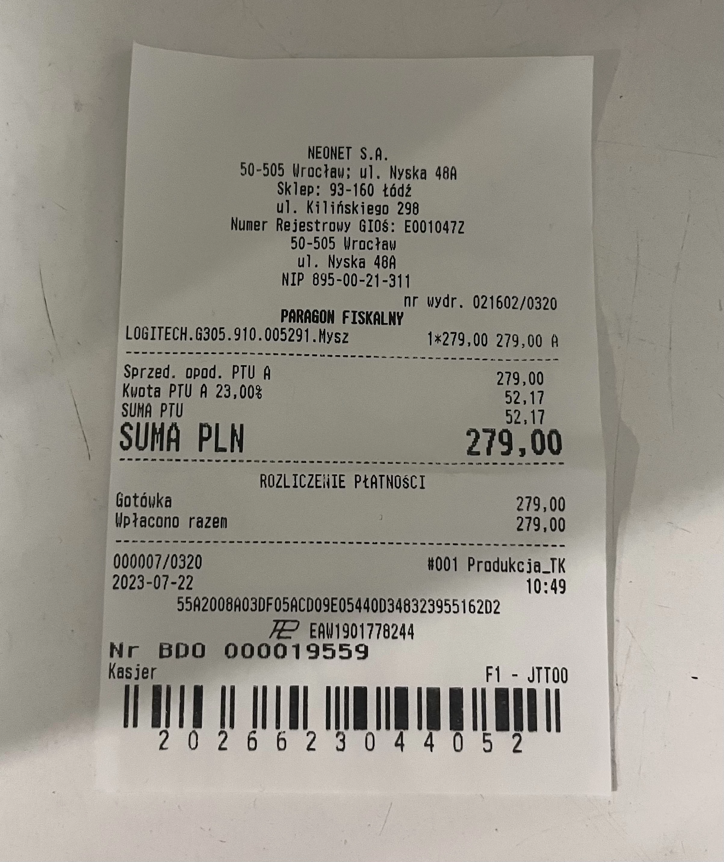 mysz-logitech-g305-lightspeed-biala-910-005291-gwarancja-sensor-optyczny