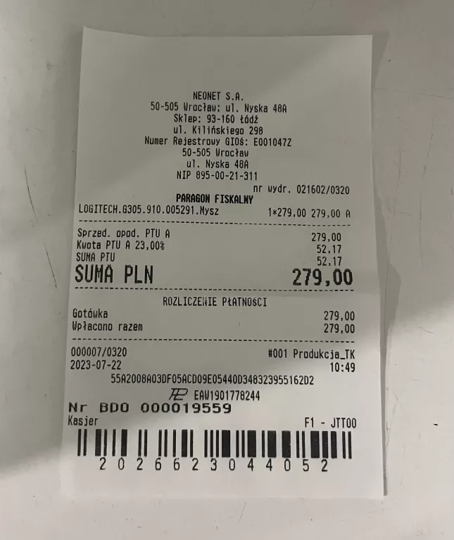 mysz-logitech-g305-lightspeed-biala-910-005291-gwarancja-sensor-optyczny