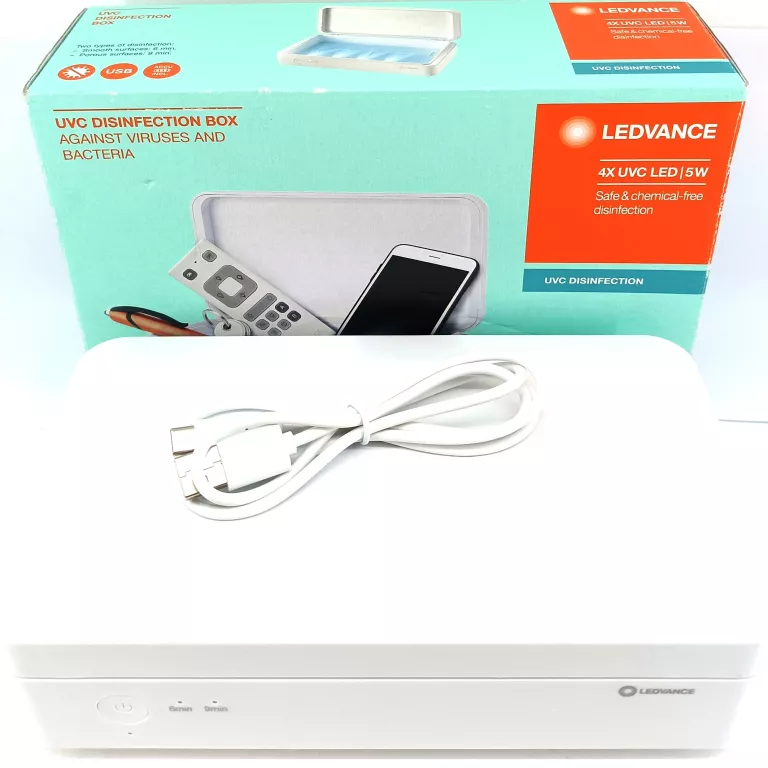 STERYLIZATOR  PRZENOŚNY USB C UV-C STERILIZATION BOX LEDVANCE