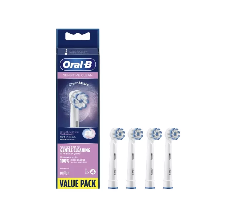 KOŃCOWKI DO SZCZOTECZEK ORAL-B SENSITIVE CLEAN 4SZT