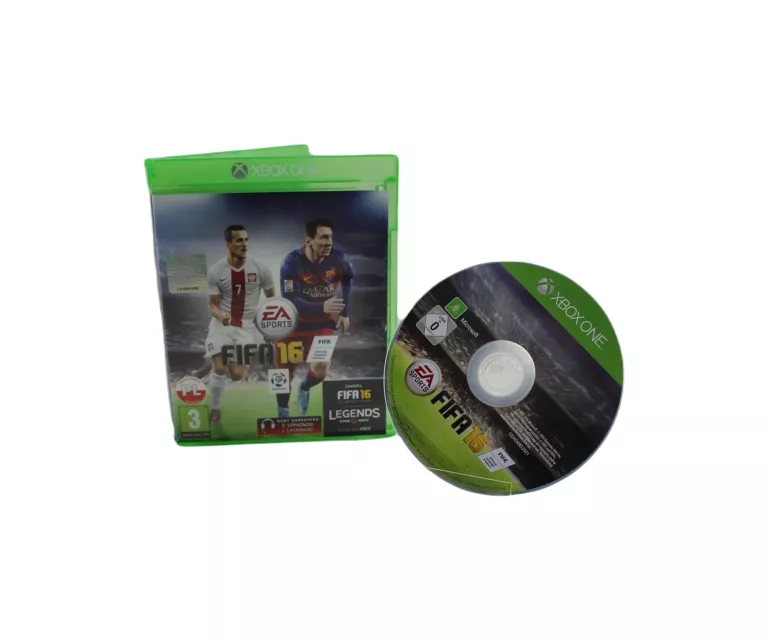 FIFA 16 GRA NA KONSOLĘ XBOX ONE / PEGI 3 POLSKA WERSJA JĘZYKOWA