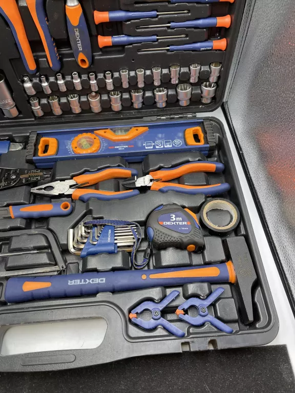 ZESTAW NARZĘDZI DEXTER 108 SZTUK