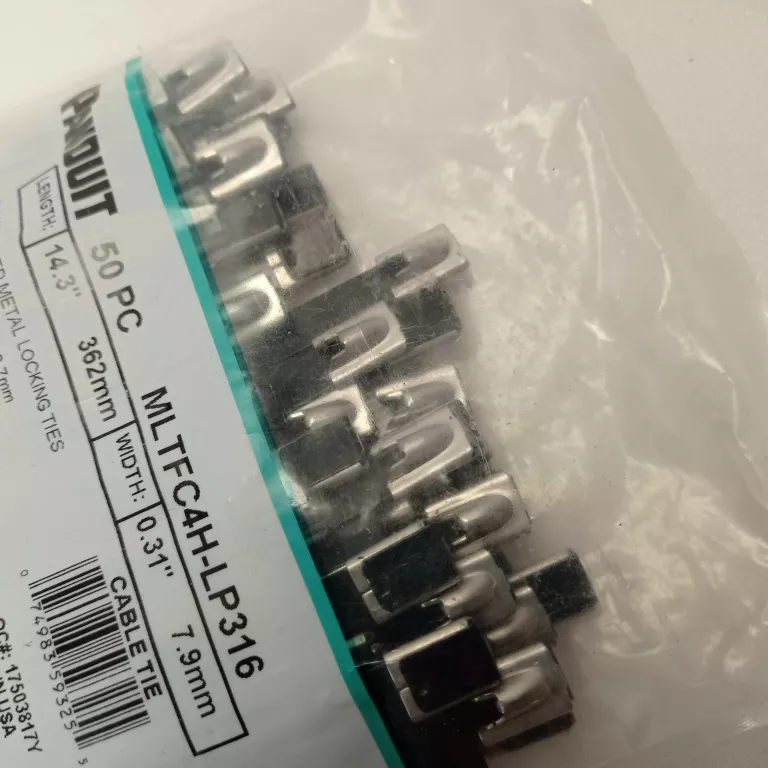 PANDUIT OPASKA METALOWA POWLEKANA MLTFC2S-CP316