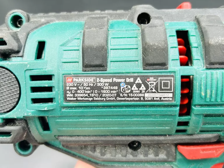 WKRĘTARKA SIECIOWA PARKSIDE 2-SPEED POWER DRILL