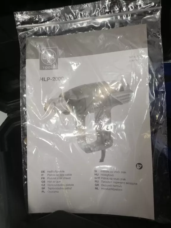 LUX TOOLS OPALARKA HLP-2000+4 DYSZE