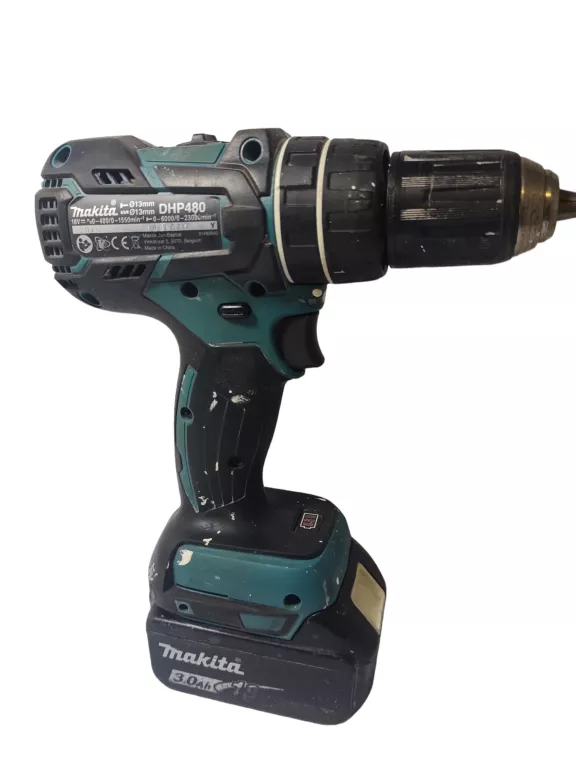 WKRĘTARKA MAKITA DHP480 + AKU 3.0AH + ŁAD