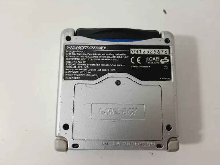 KONSOLA NINTENDO GAMEBOY ADVANCE SP AGS-001