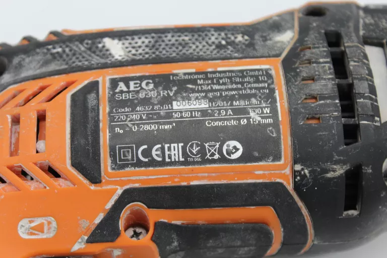WIERTARKA AEG SBE 630 RV