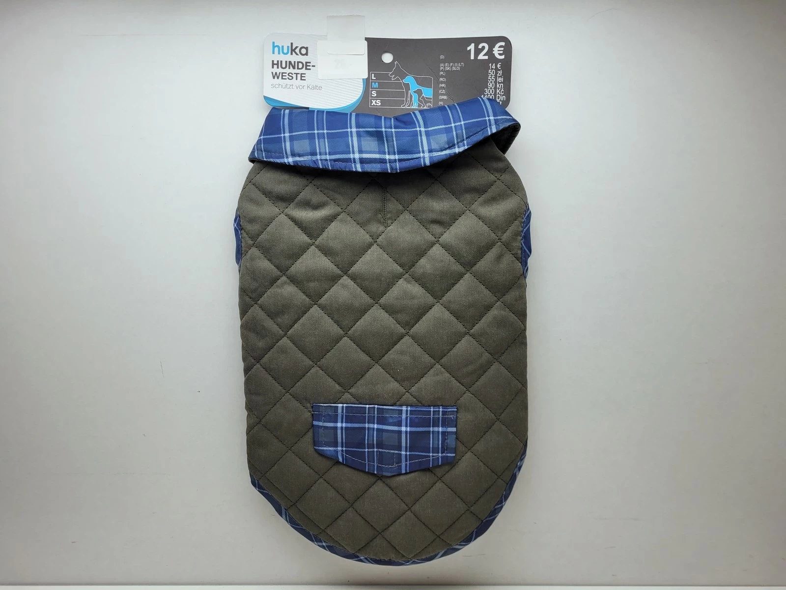 ubranko-dla-psa-khaki-krata-rozmiar-m-wroclawska-6-opole-sj