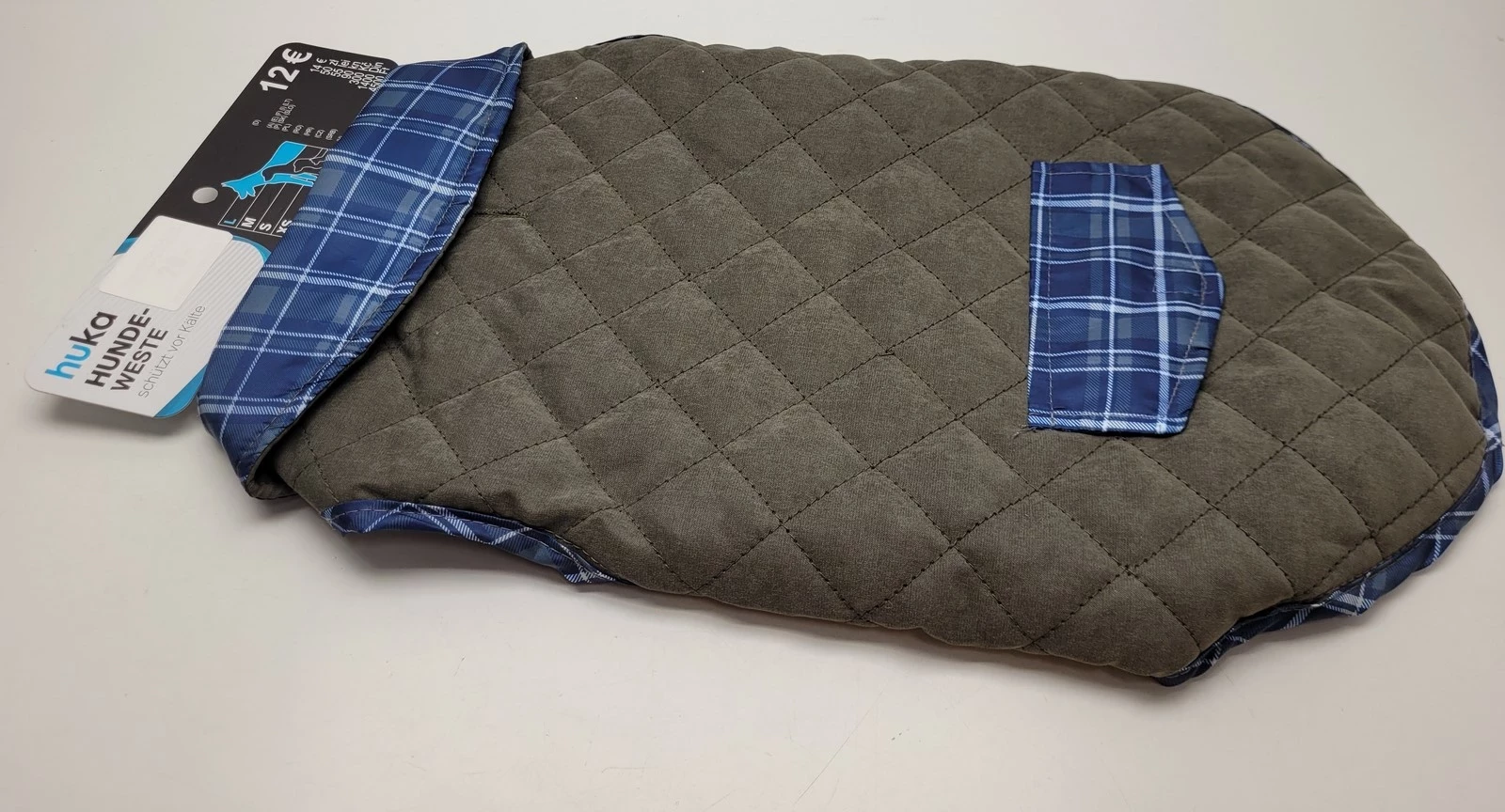 ubranko-dla-psa-khaki-krata-rozmiar-l-stan-11323-2