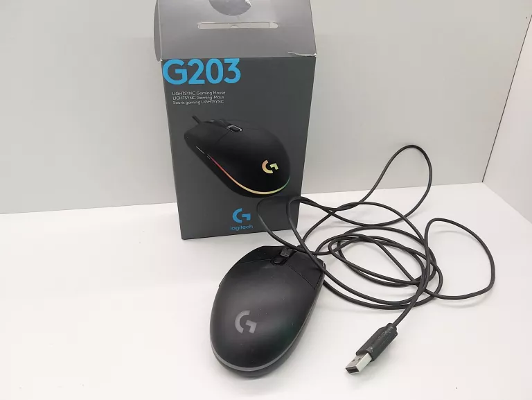 MYSZ GAMINGOWA LOGITECH G203 LIGHTSYNC/GWARANCJA!