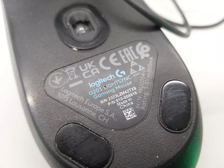MYSZ GAMINGOWA LOGITECH G203 LIGHTSYNC/GWARANCJA!