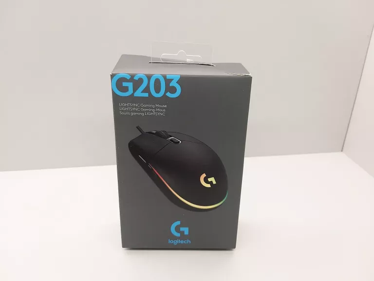 MYSZ GAMINGOWA LOGITECH G203 LIGHTSYNC/GWARANCJA!