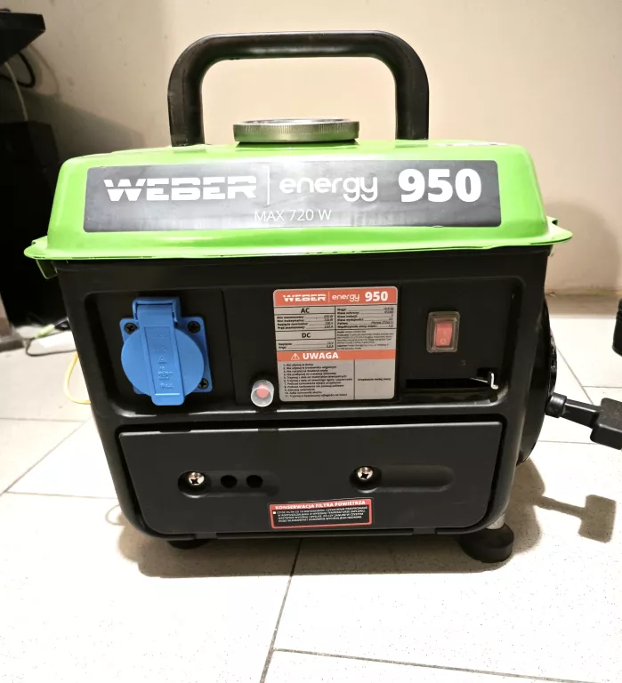 AGREGAT PRĄDOTWÓRCZY WEBER ENERGY 950 650W