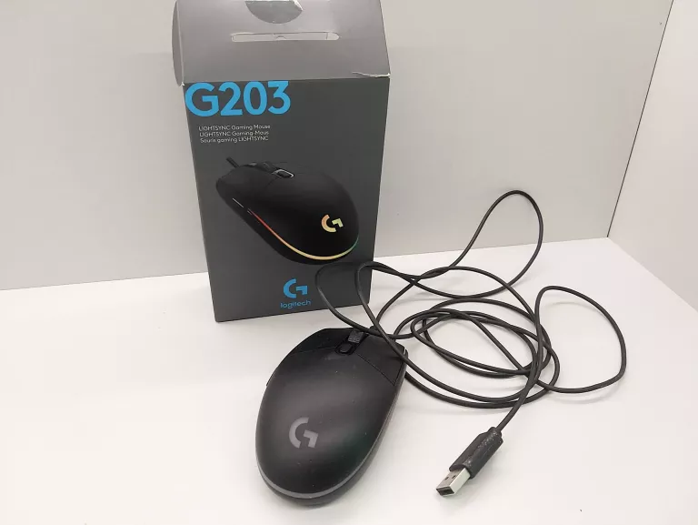 MYSZ GAMINGOWA LOGITECH G203 LIGHTSYNC/GWARANCJA!
