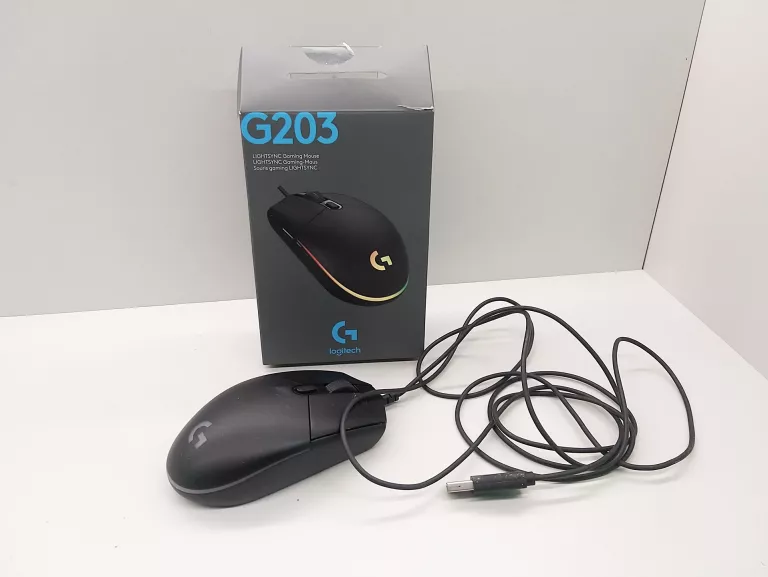 MYSZ GAMINGOWA LOGITECH G203 LIGHTSYNC/GWARANCJA!