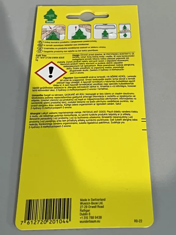 zapach-samochodowy-choinka-wunder-baum-cafe-ean-7612720201044-stan-uzywany