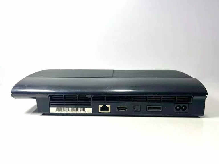 KONSOLA SONY PLAYSTATION 3 SUPER SLIM 12 GB+PAD+4 GRY+KABEL ZASILAJĄCY