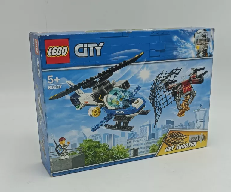 LEGO CITY 60207 POŚCIG POLICYJNYM DRONEM