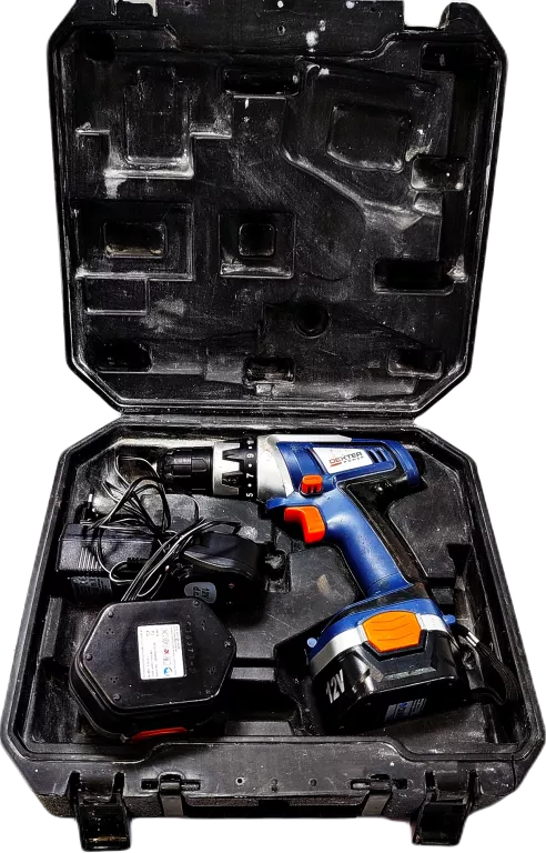 wkretarka-dexter-ml-cd33-120-12v-plus-2-x-bateria-ladowarka-walizka-komple-zasilanie-akumulatorowe