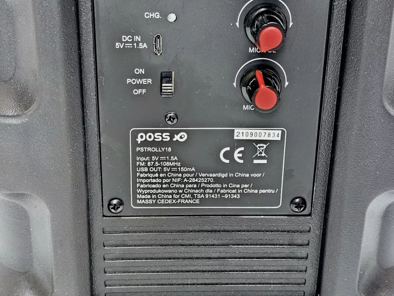 GŁOŚNIK POSS PSTROLLY18
