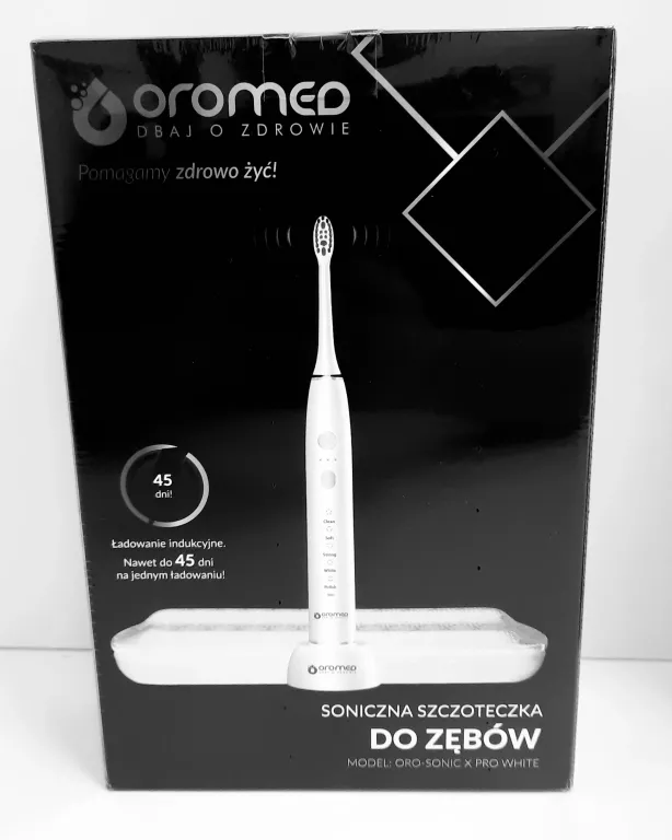 SONICZNA SZCZOTECZKA OROMED ORO-SONIC X PRO WHITE