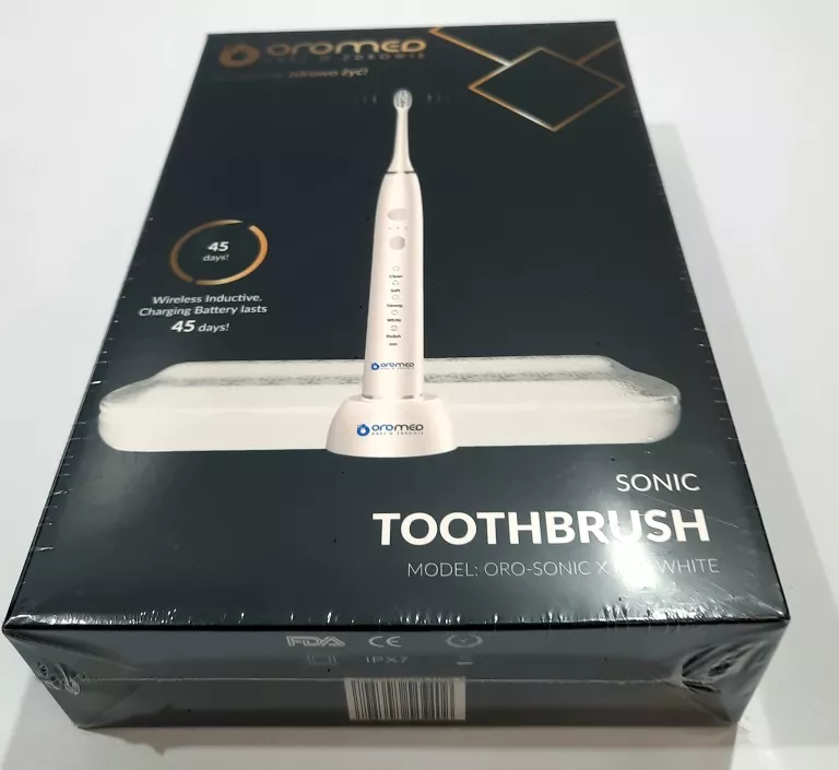 SONICZNA SZCZOTECZKA OROMED ORO-SONIC X PRO WHITE