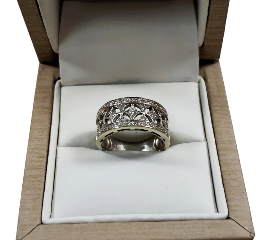 zloty-pierscionek-p585-r14-brylanty-stan-uzywany