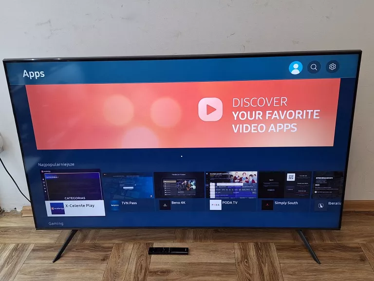 TELEWIZOR SAMSUNG UE55AU7192U 55" SMART TV PILOT