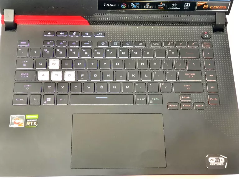 LAPTOP ASUS ROG STRIX G15 G513IC FHD RYZEN 7 4800H/16GB/512GB SSD/RTX3050