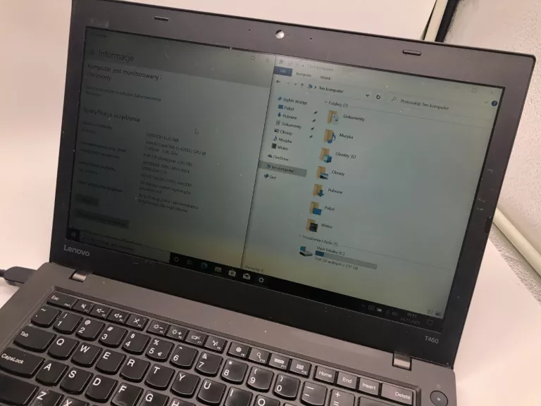 LAPTOP LENOVO THINKPAD T460 I5-6200U 8GB RAM 240GB SSD