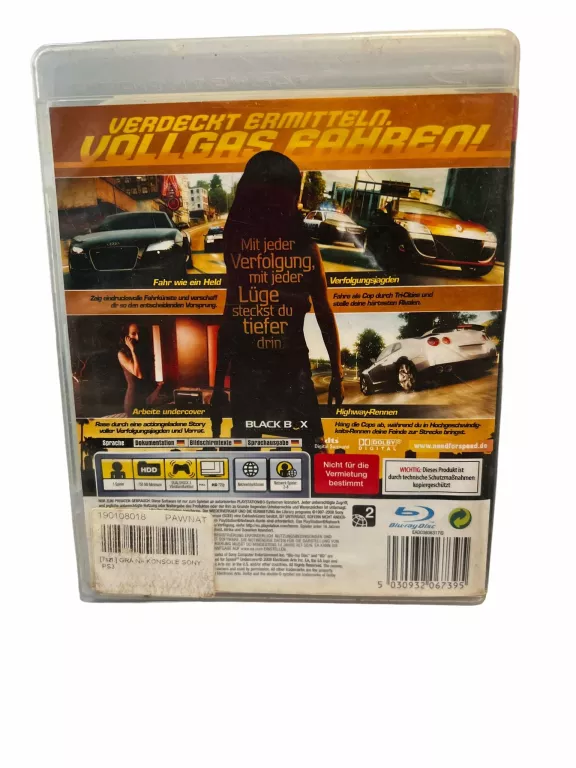 GRA PS3 NFS UNDERCOVER
