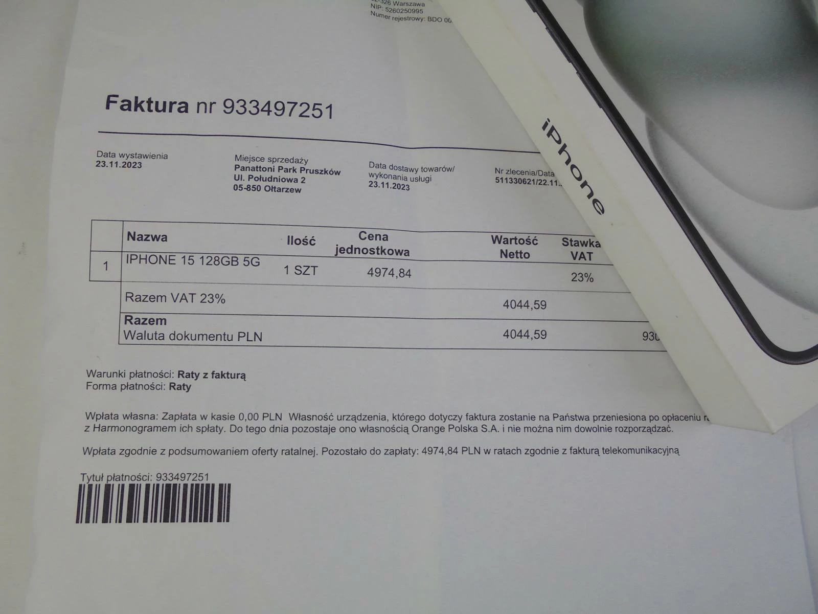 apple-iphone-15-128gb-komplet-gwarancja-plomby-kod-producenta-mtp03pxa