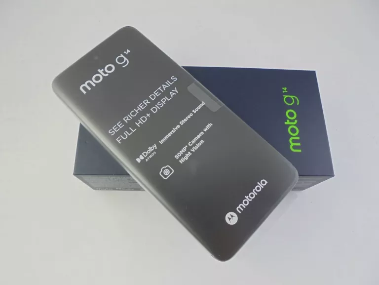 MOTOROLA MOTO G14 128GB KOMPLET IGŁA!