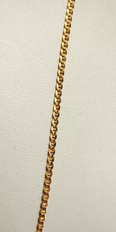 ZŁOTY ŁAŃCUSZEK DŁ.60CM