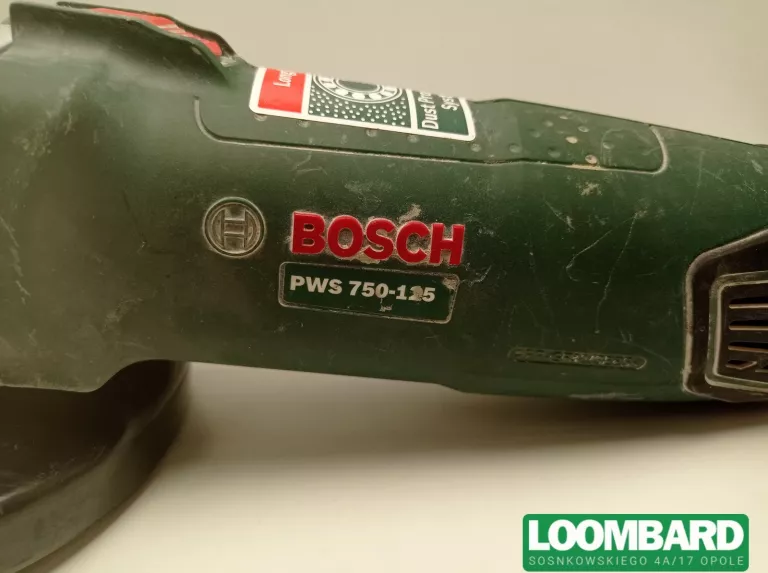 SZLIFIERKA KĄTOWA BOSCH PWS 750-125