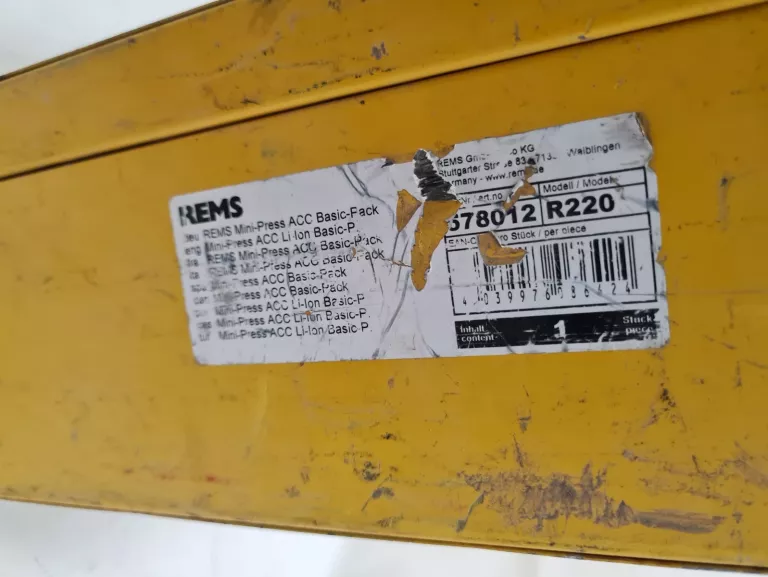 ZACISKARKA REMS AKKU-PRESS ACC 571004 +ŁAD+ AKU