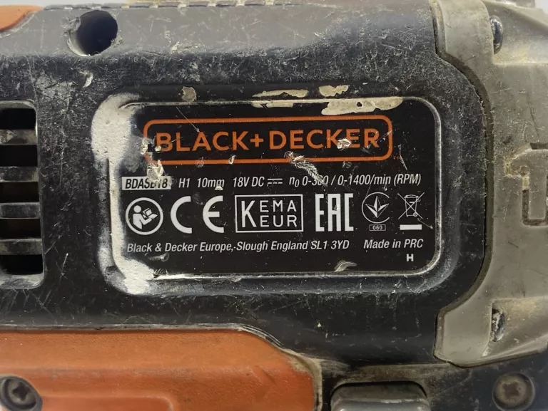 WKRĘTARKA BLACK+DECKER BDASB18