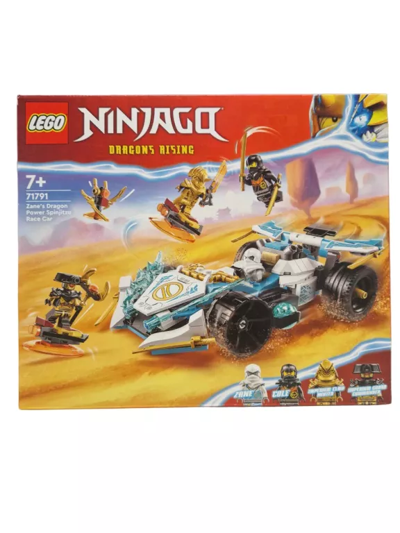 LEGO 71791 NINJAGO SMOCZA MOC ZANE’A WYŚCIGÓWKA SPINJITZU