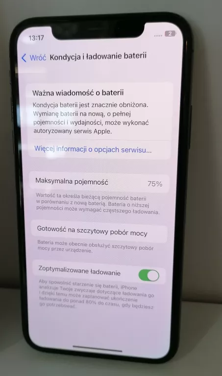 TELEFON IPHONE X KPL