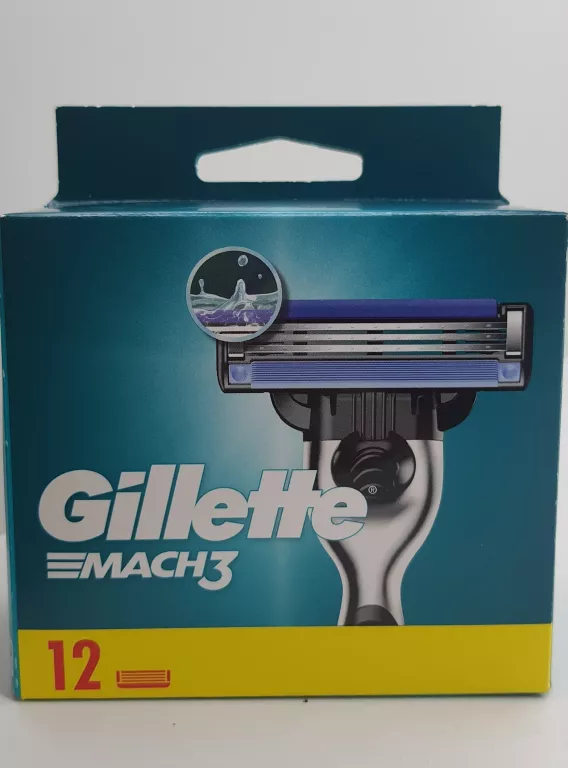 WKŁADY DO MASZYNEK GILLETTE MACH3 12 SZT.