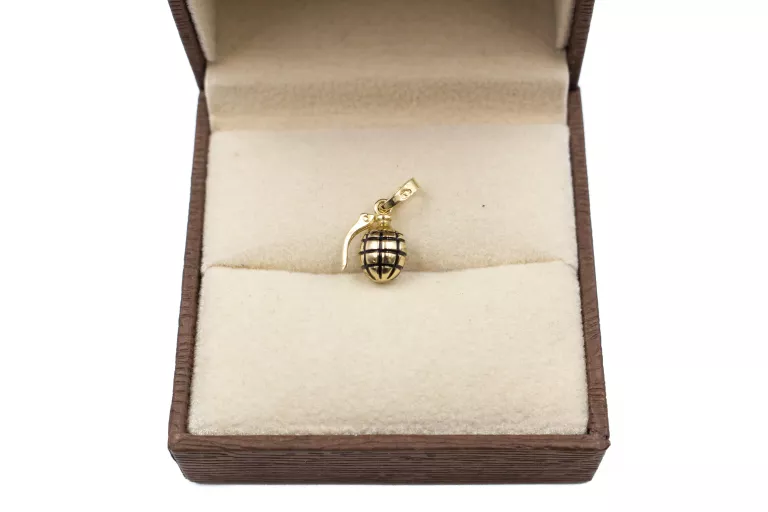 promocja-zlota-zawieszka-granat-p585-w14g-dl15cm-zz08-pilsudskiego-57-marki